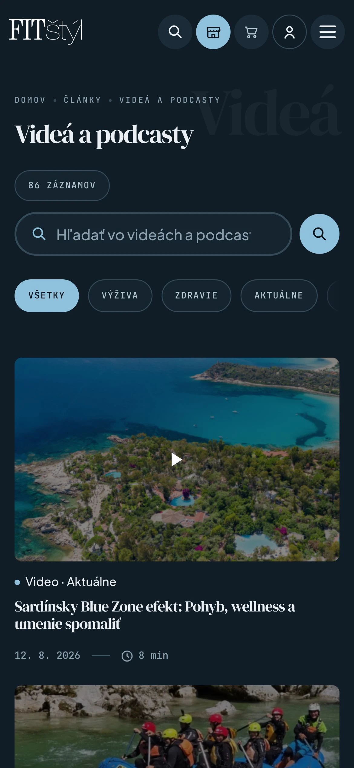 Videá a poradne, FIT štýl - Moderný lifestyle magazín
